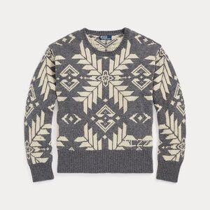 POLO RALPH LAUREN Intarsia Wool Knit Sweater XXL